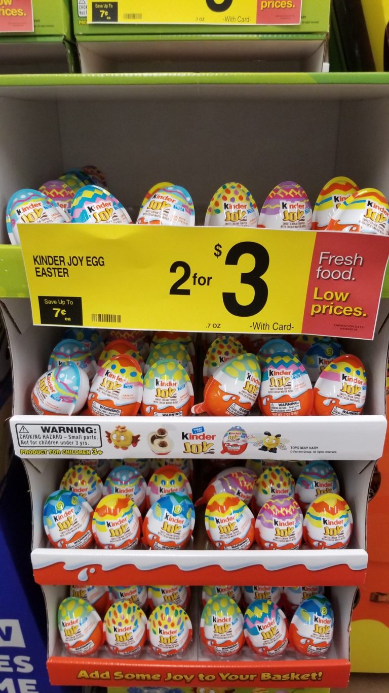 Kinder Joy Eggs just $.75 - Kroger Couponing